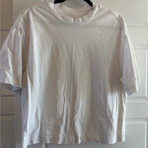 Everlane White 100% Organic Cotton Tee